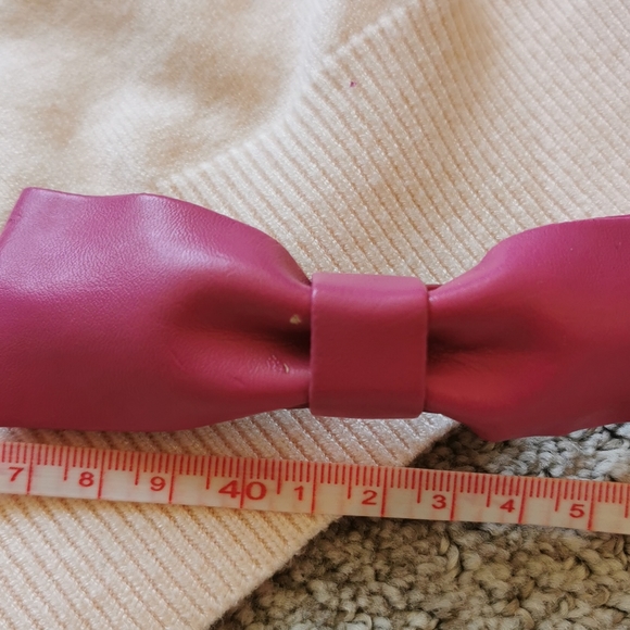 FREE with purchase - Pink faux leather belt - Picture 4 of 4